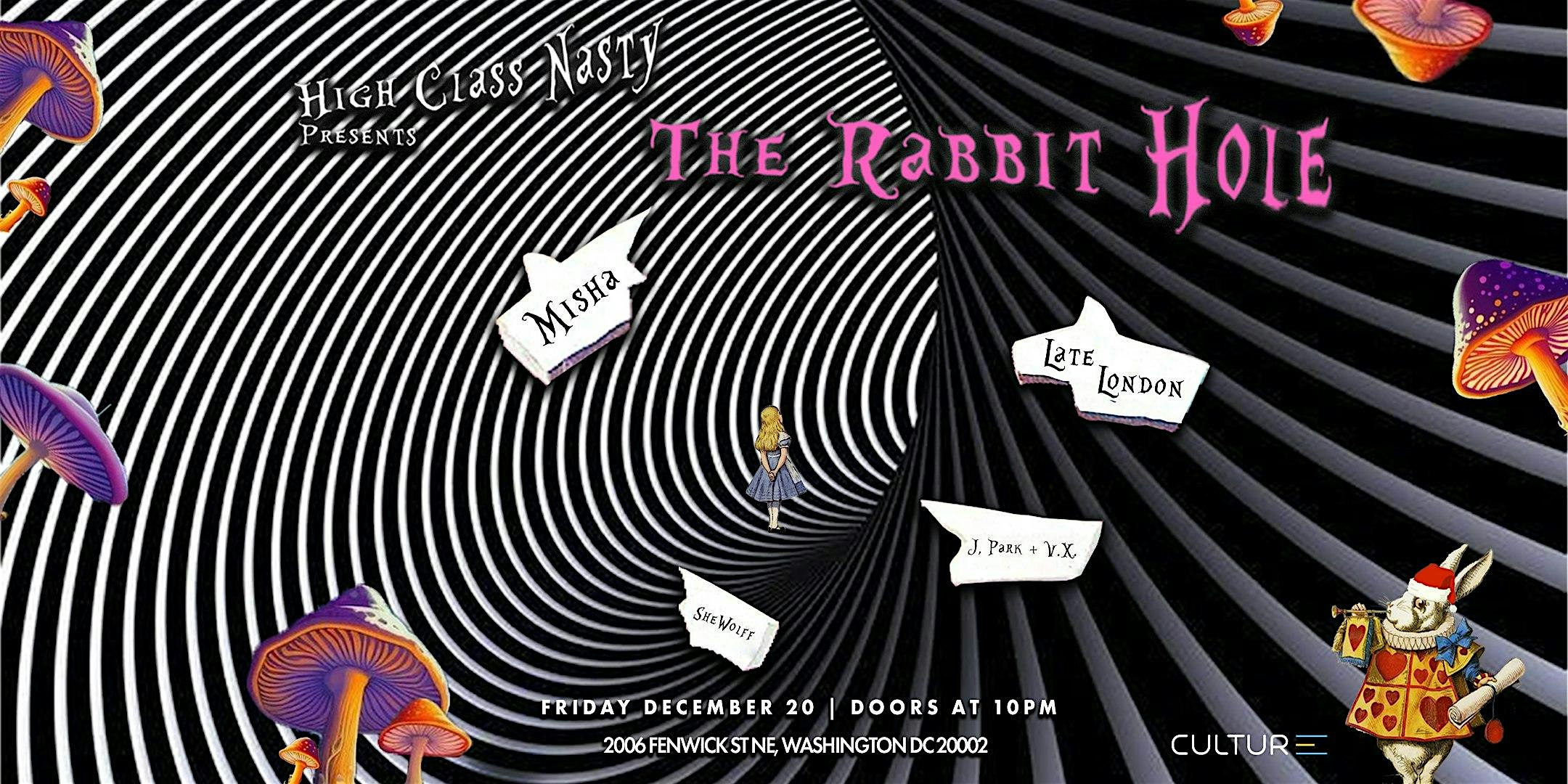 High Class Nasty Presents:The Rabbit Hole – Washington, DC