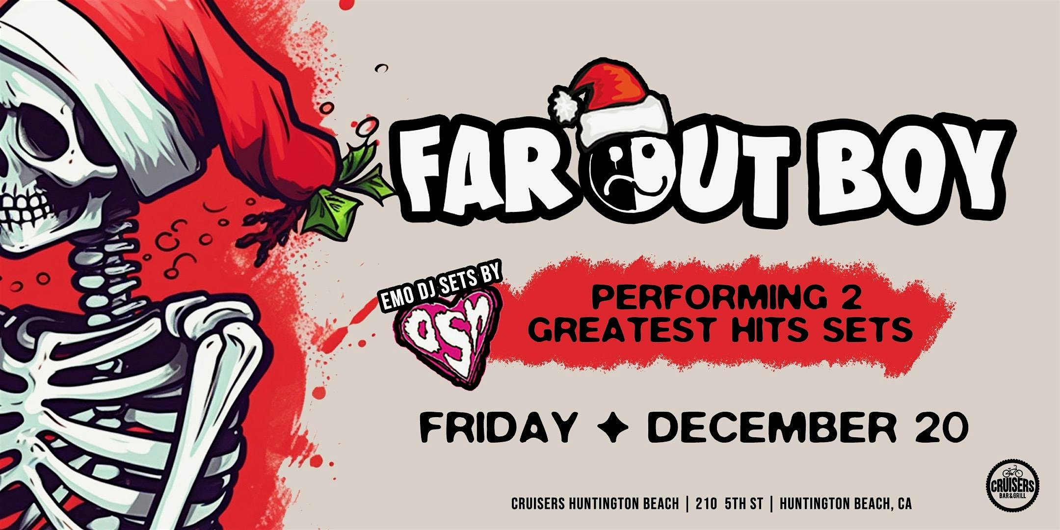 Emo Night HB – Far Out Boy and DJ OSH at Cruisers HB – Huntington Beach, CA