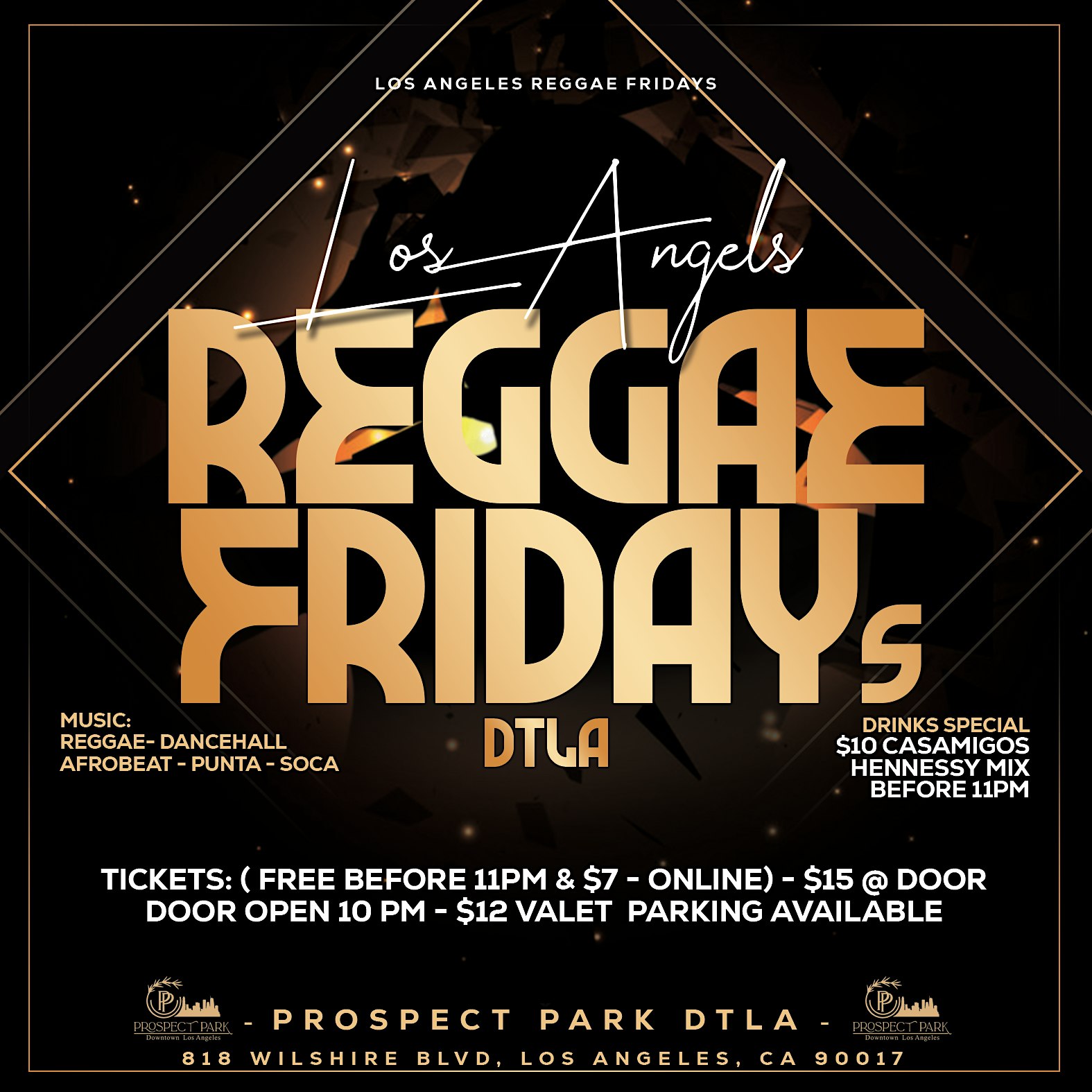 Los Angeles Reggae Fridays – Los Angeles, CA