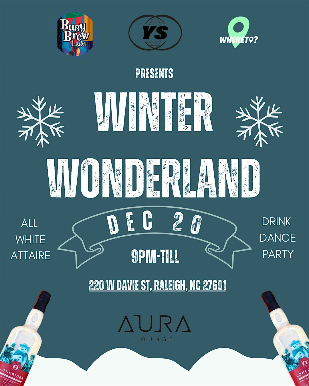 Winter Wonderland At Aura – Raleigh, NC