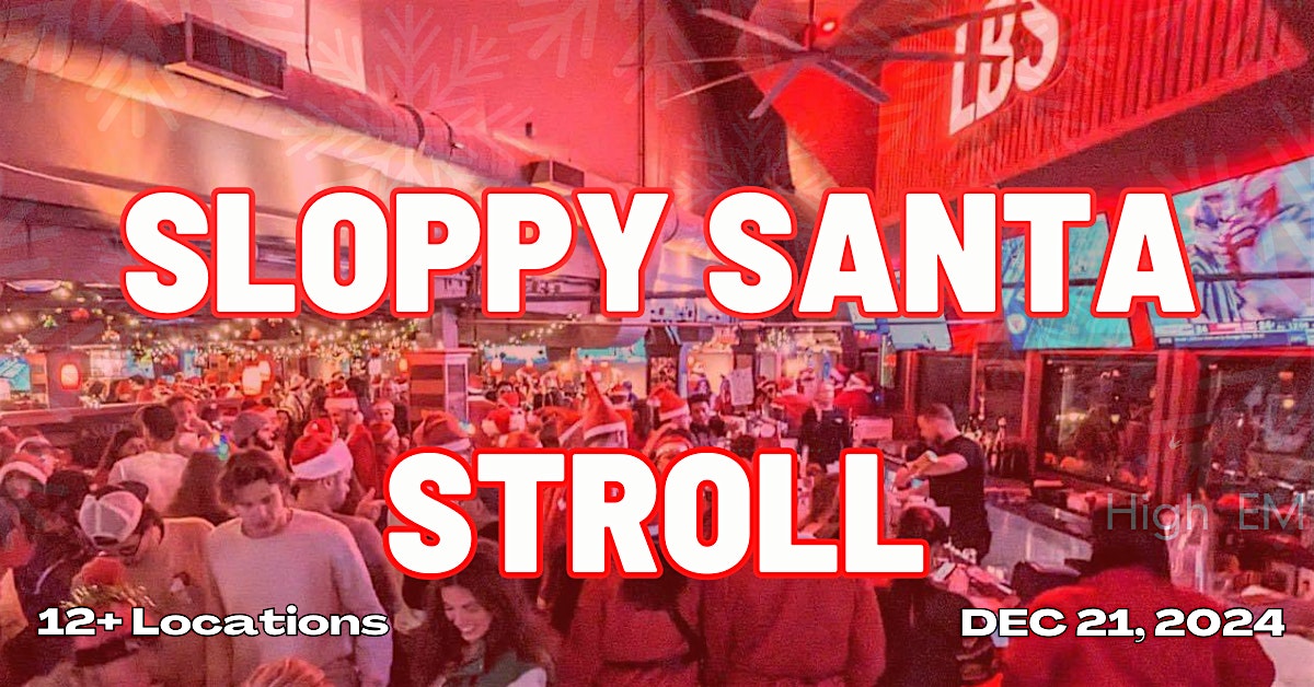 Salem Sloppy Santa Pub Crawl – Salem, MA