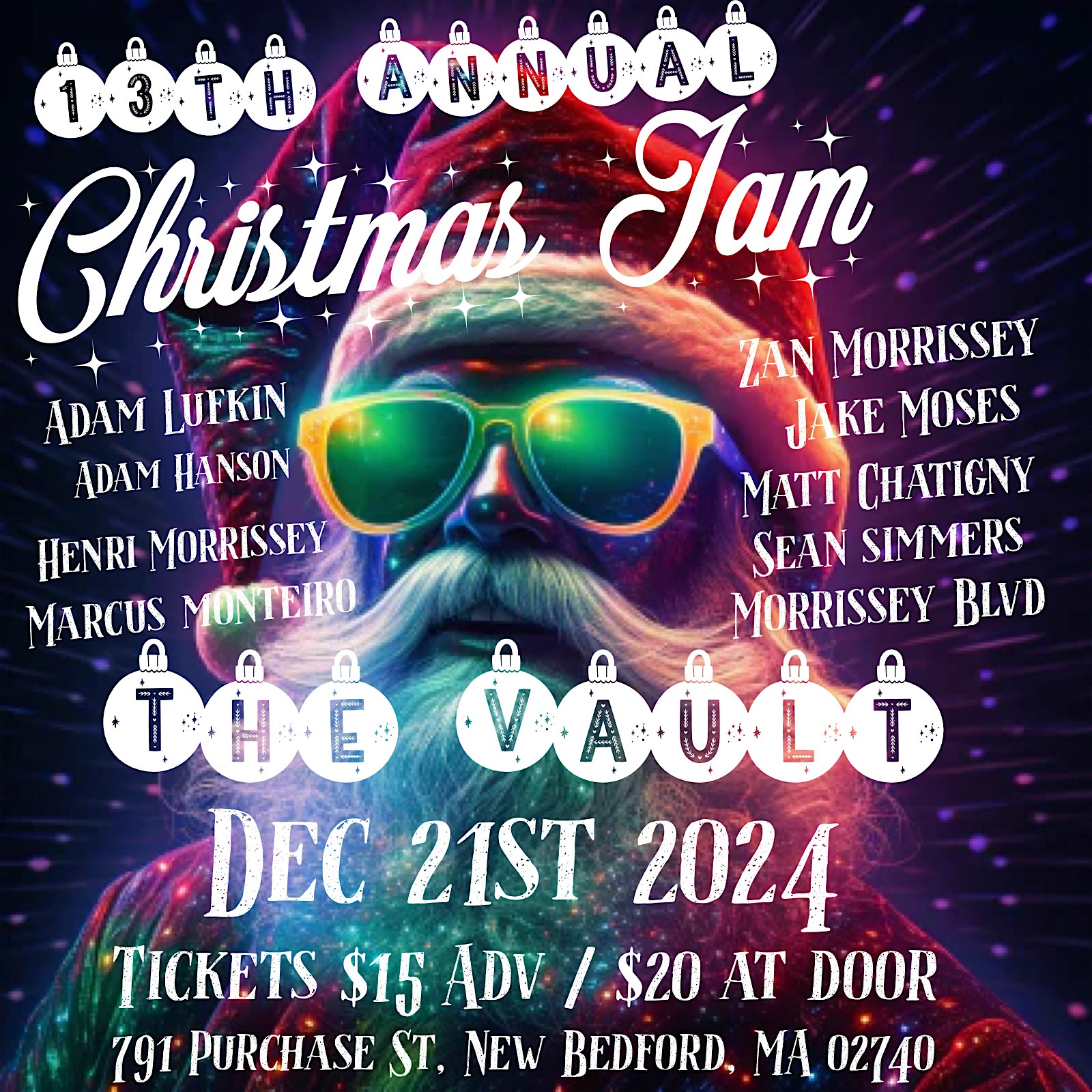 13th Annual Christmas Jam – New Bedford, MA