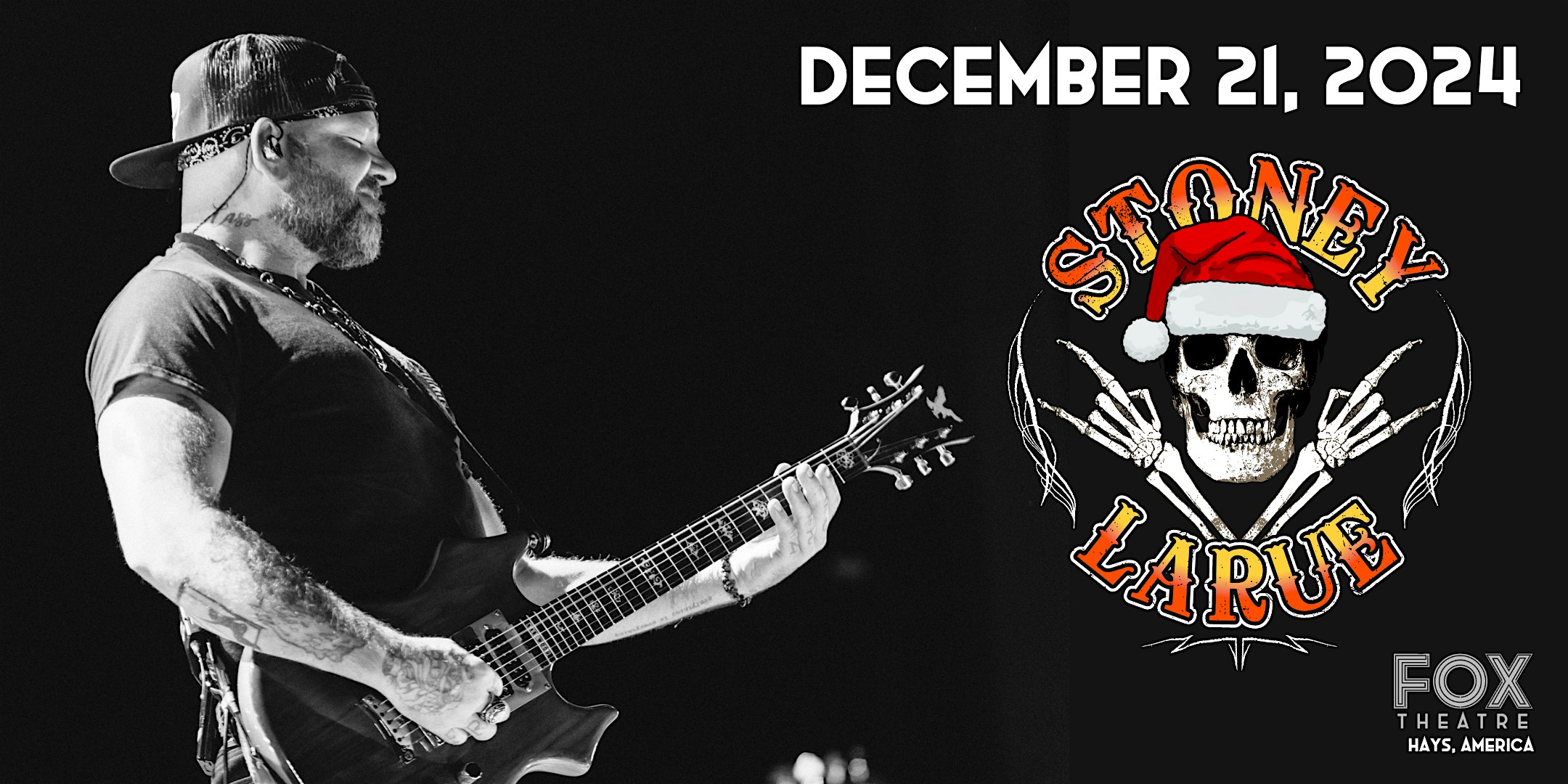 Stoney Larue LIVE @ The Fox (Ages 18+) – Hays, KS