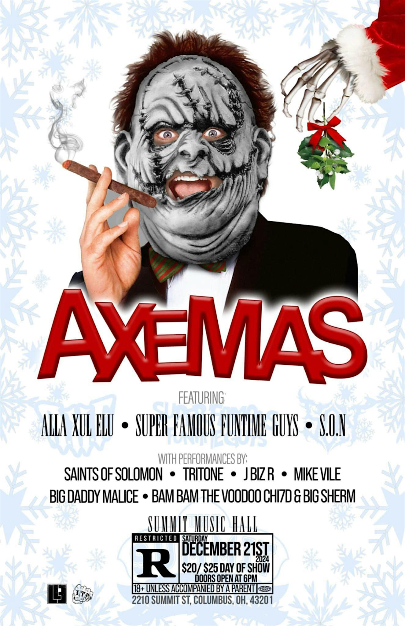 AXEMAS ft. Alla Xul Elu (with special guests) @ The Summit Music Hall 12/21 – Columbus, OH