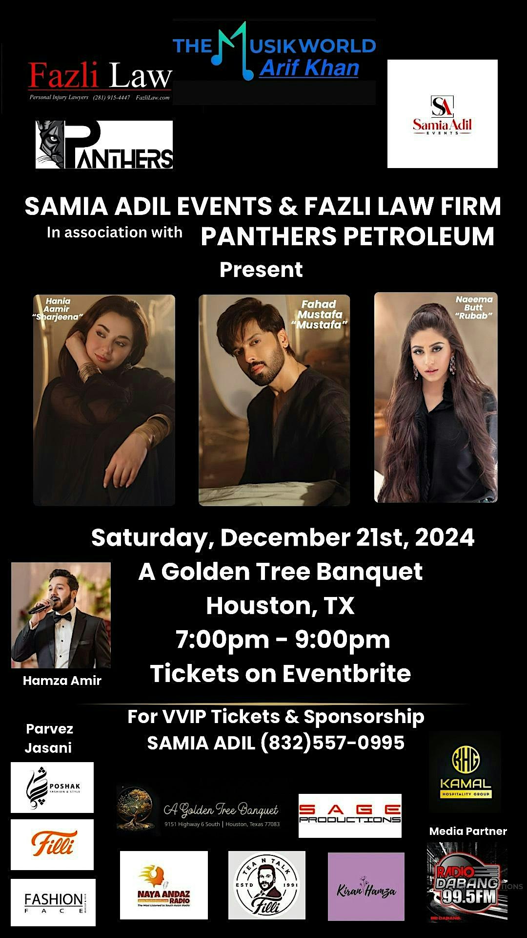 Meet & Greet with Fahad Mustafa & Hania Amir in Houston – Houston, TX