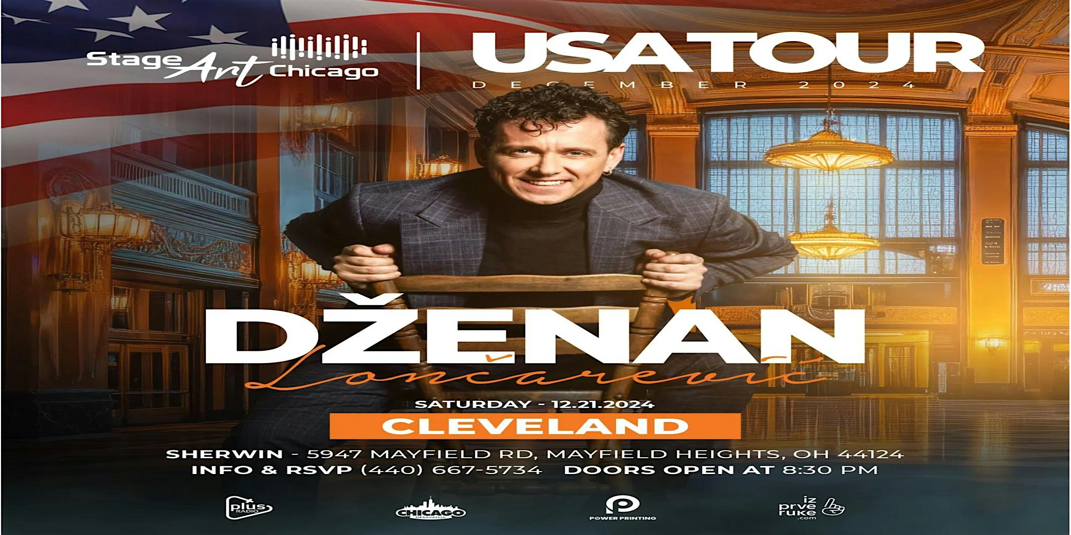 DZENAN LONCAREVIC & BAND LIVE CONCERT – CLEVELAND – Mayfield Heights, OH