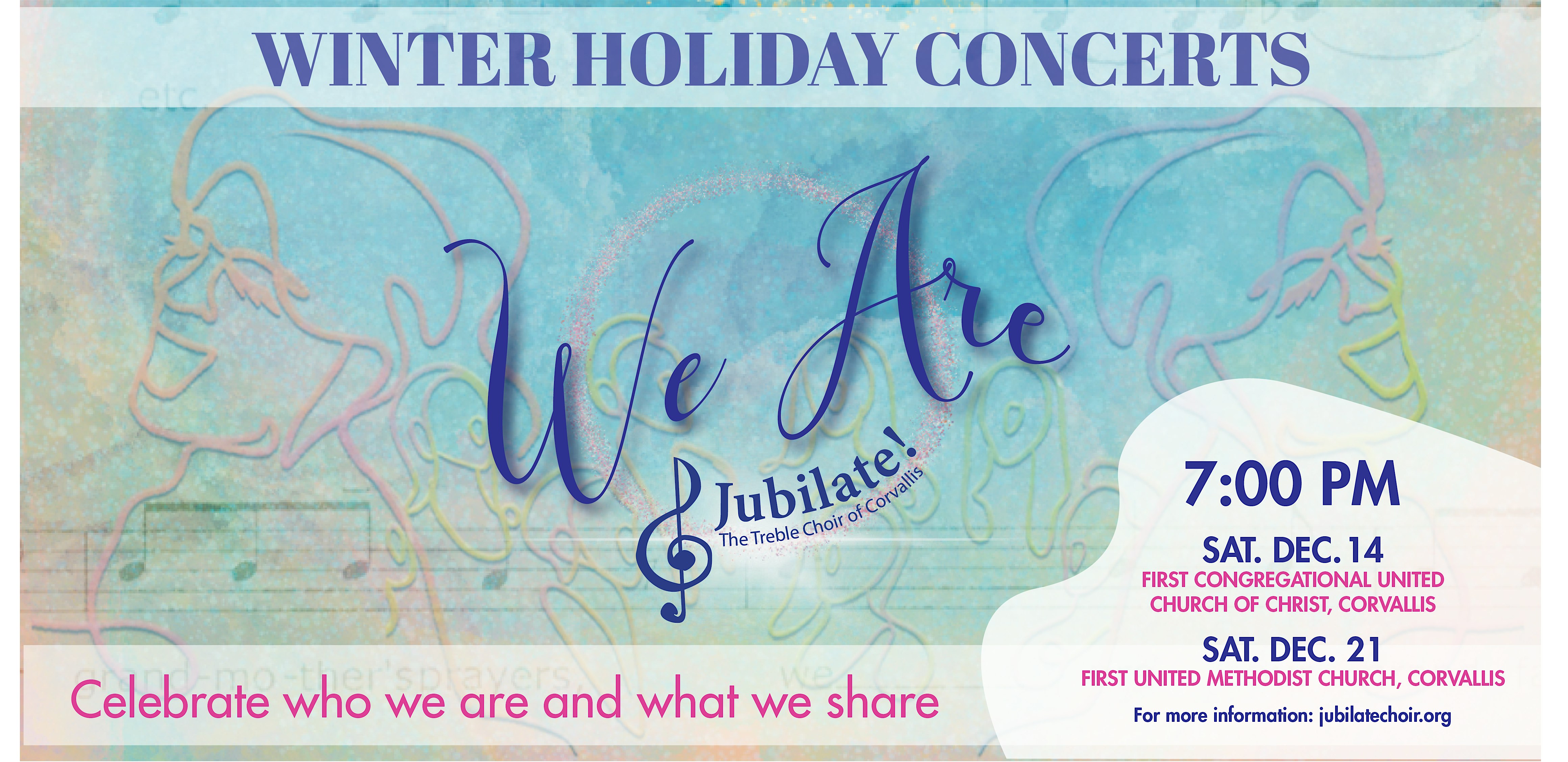 We Are: A Winter Solstice Concert by Jubilate – Corvallis, OR