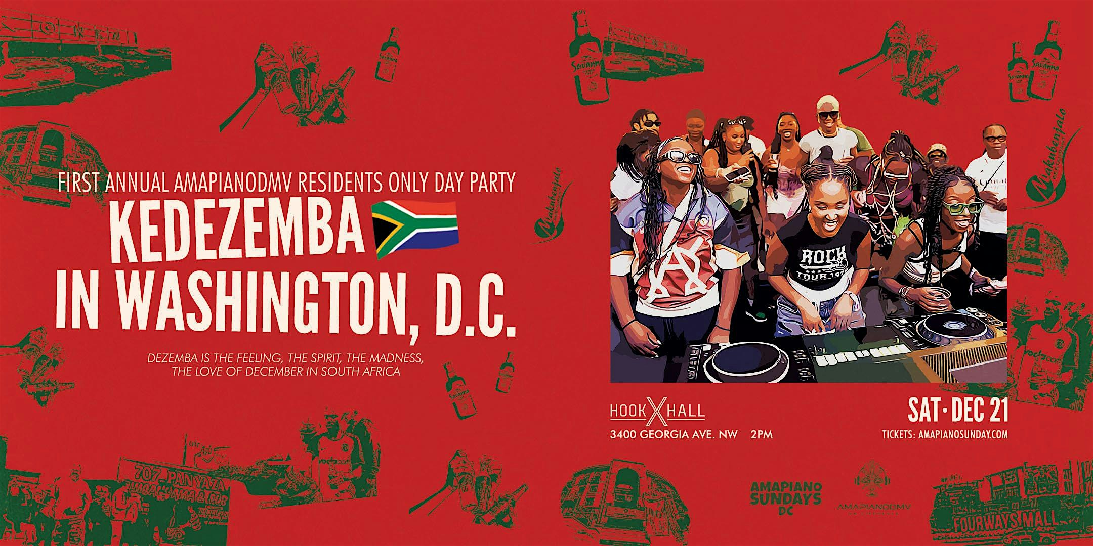 An Amapiano Day Party with AmapianoDMV Residents: Kedezemba Edition – Washington, DC