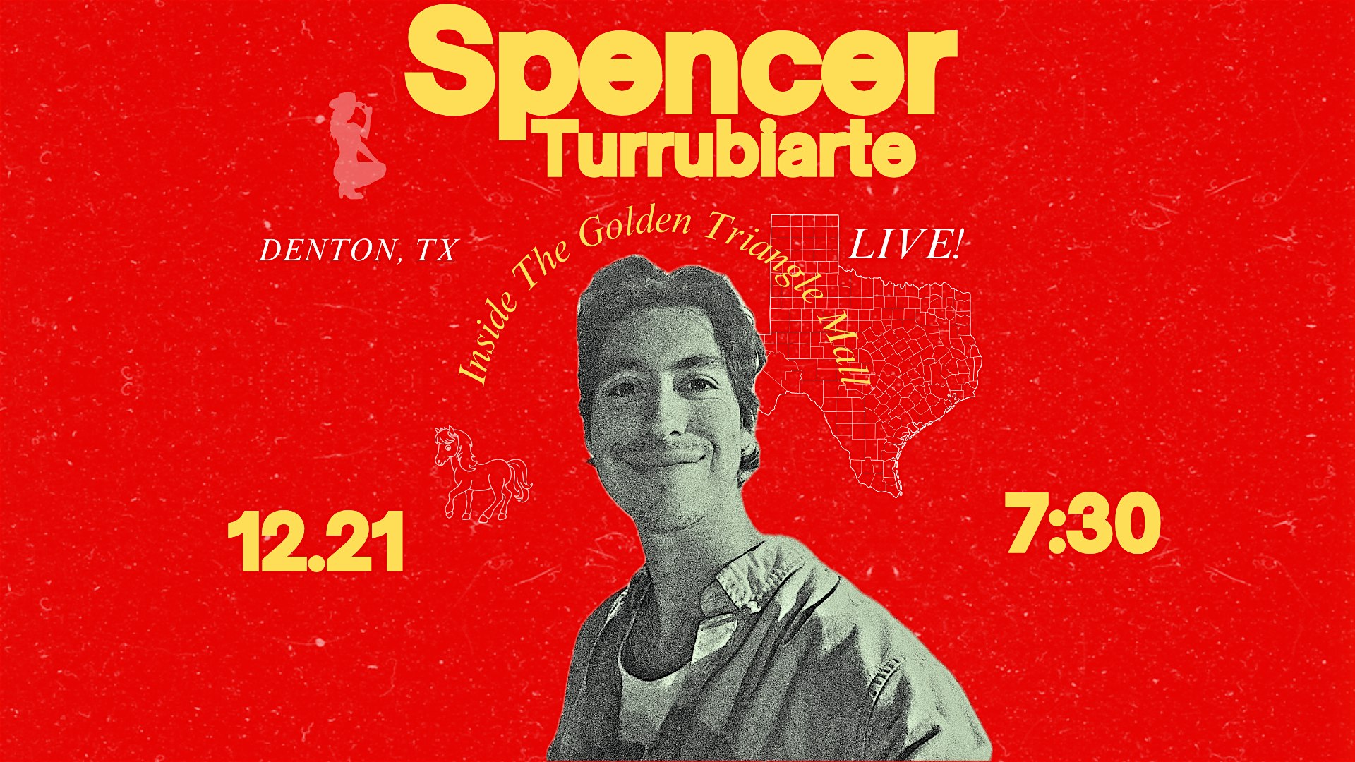 Spencer Turrubiarte LIVE! @ The Golden Triangle Mall – Denton, TX