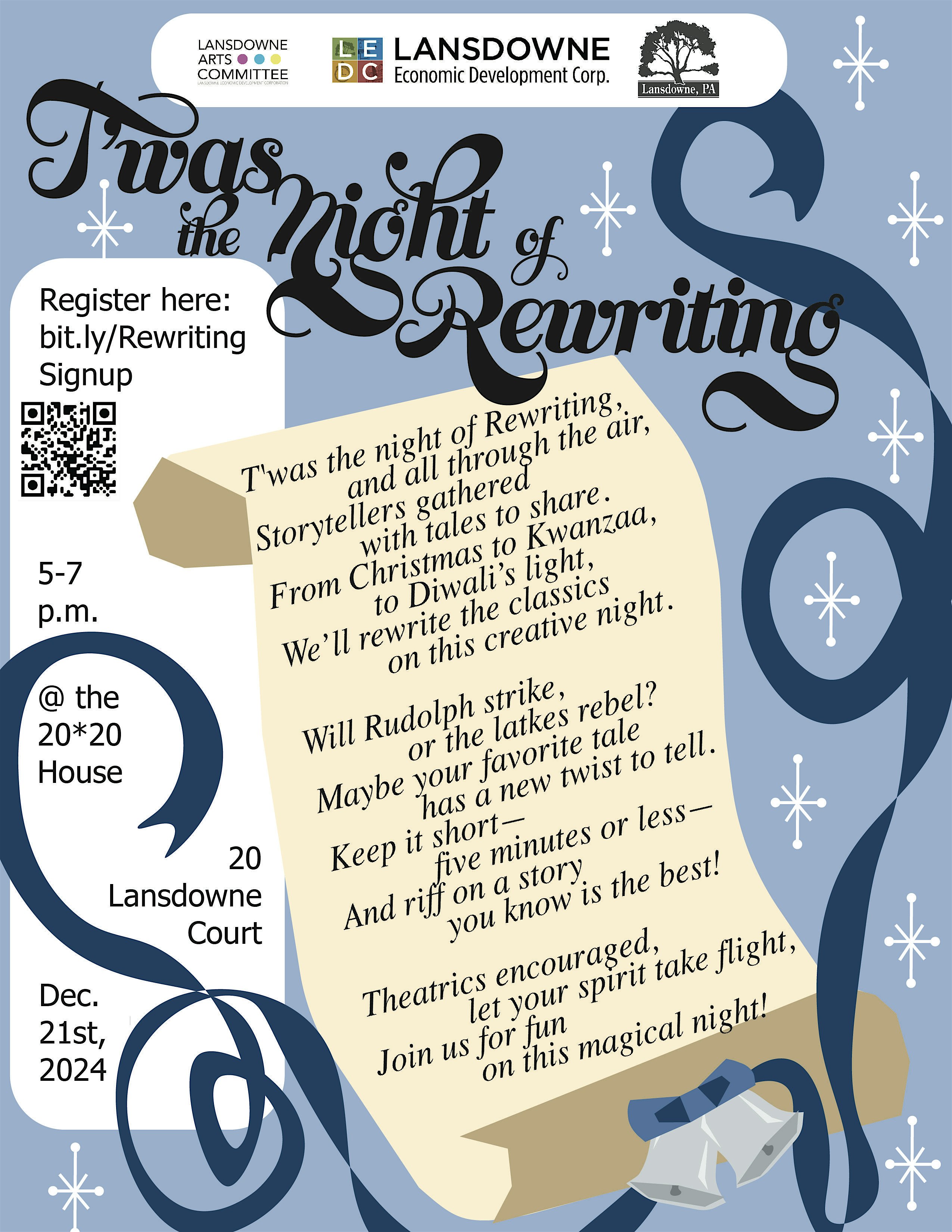 T’was the Night of Rewriting – Lansdowne, PA