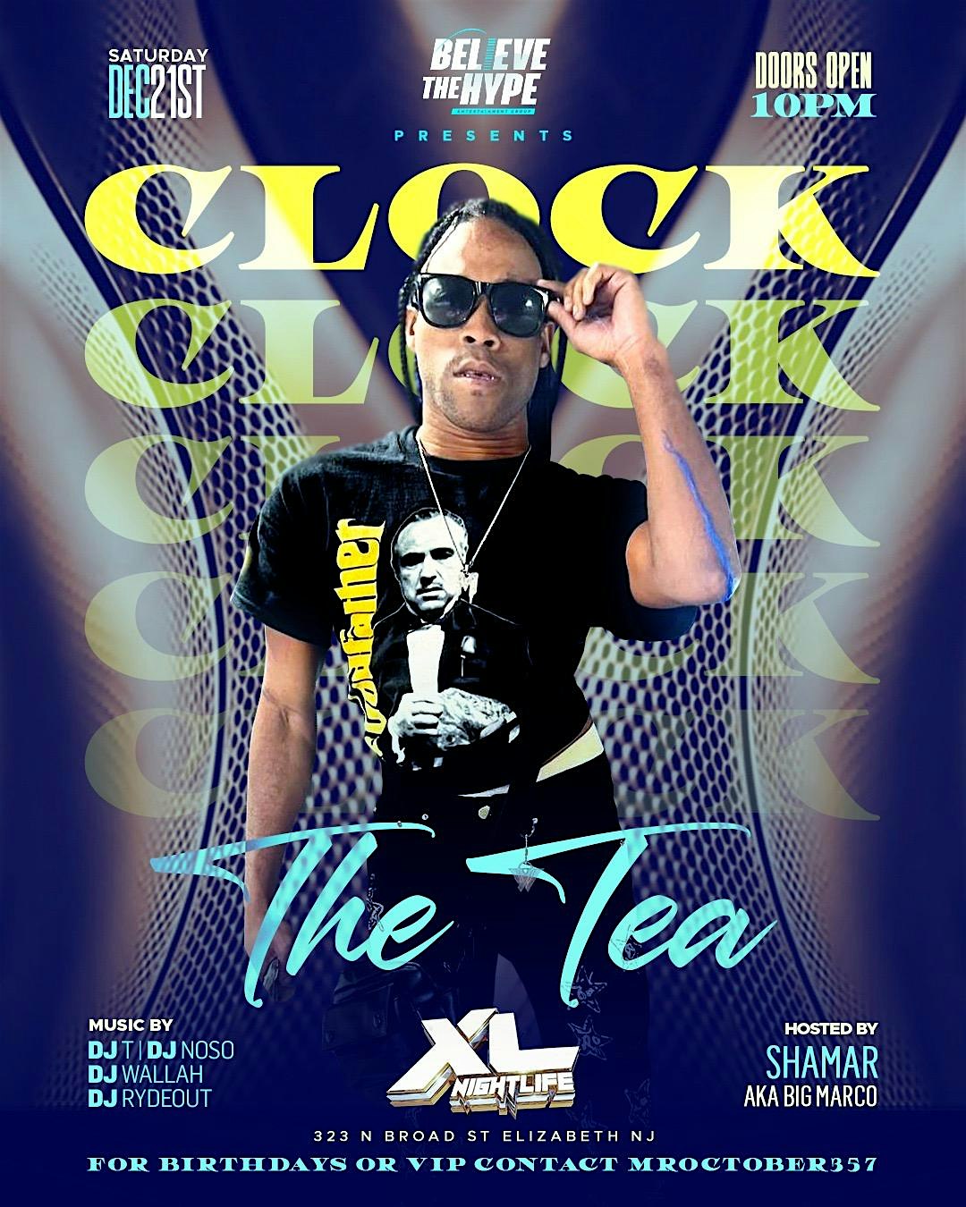 Clock That Tea – Elizabeth, NJ