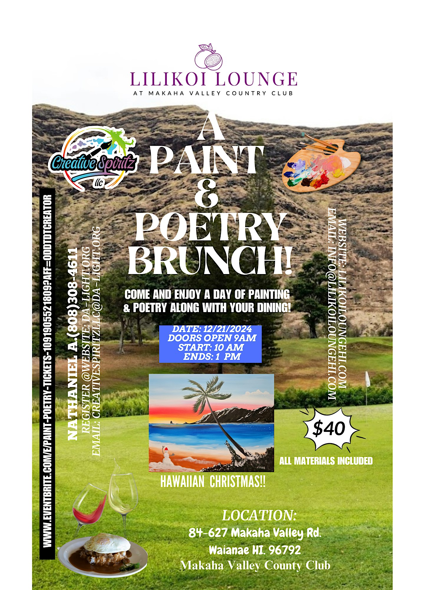 Paint & Poetry – Waianae, HI