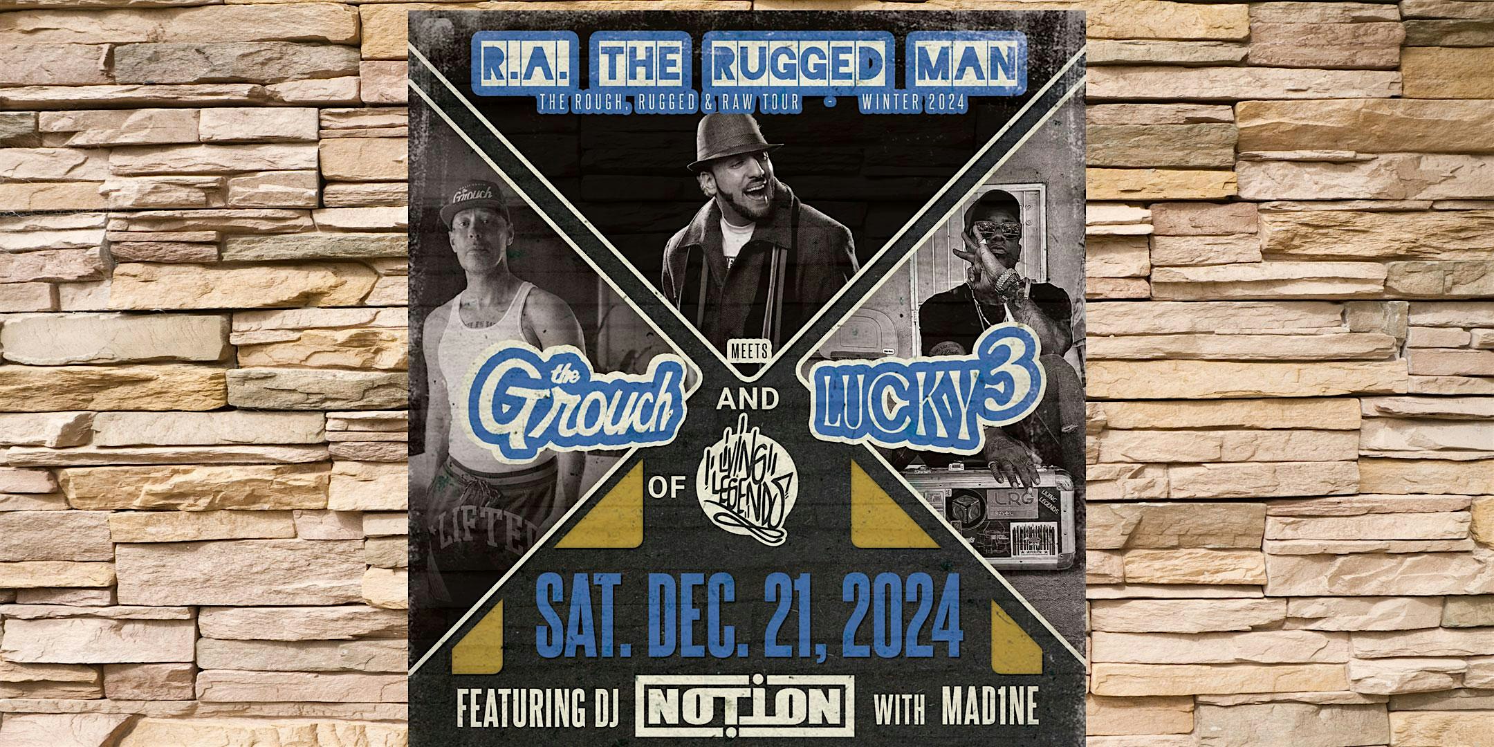 R.A. The Rugged Man + The Grouch & Lucky3 of Living Legends – San Antonio – San Antonio, TX