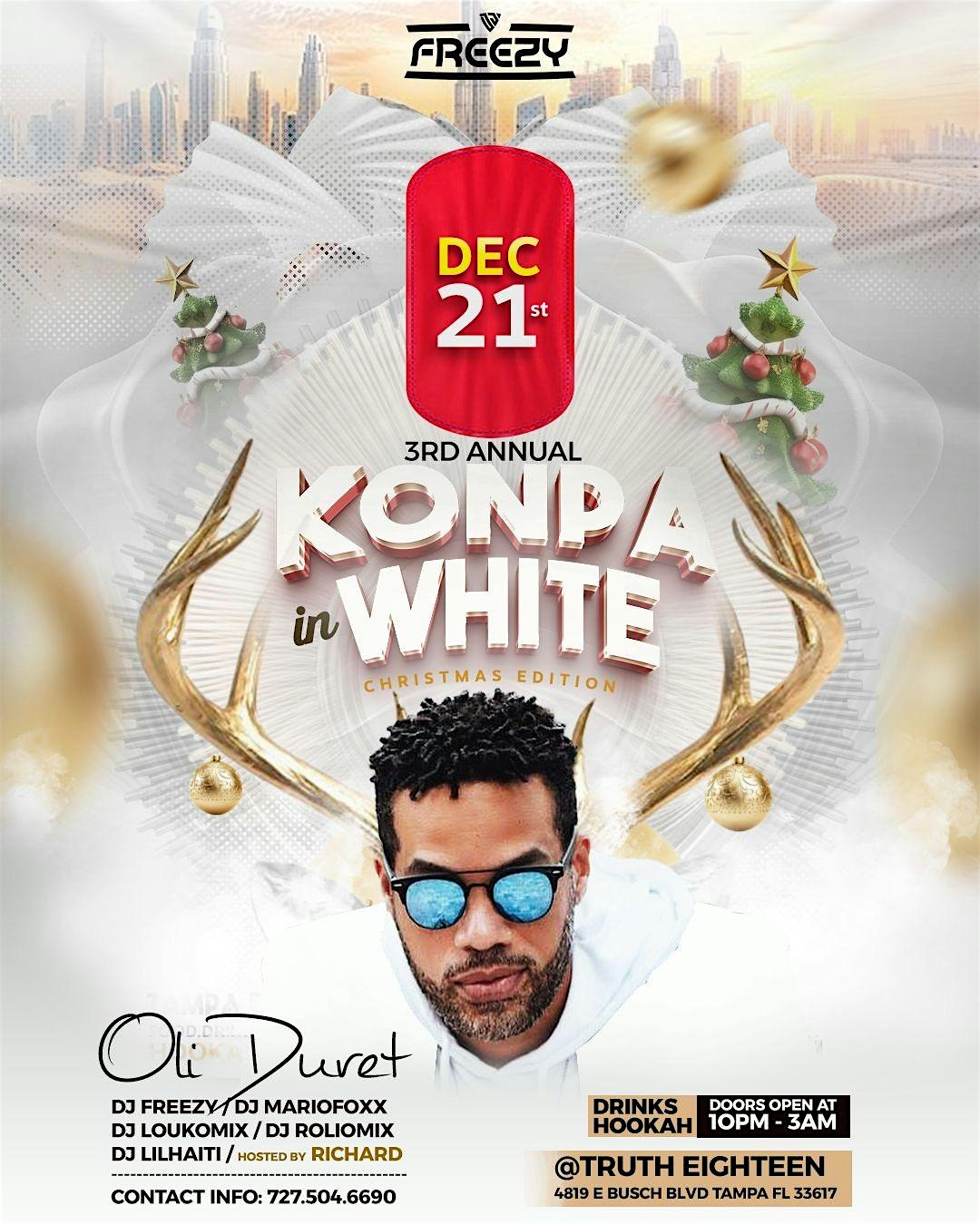 Konpa In White – Tampa, FL