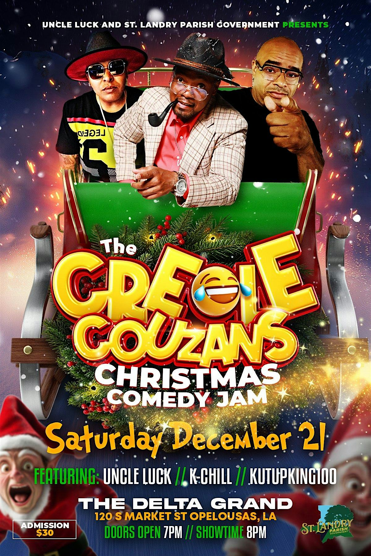 The Creole Couzans Christmas Comedy Jam – Opelousas, LA