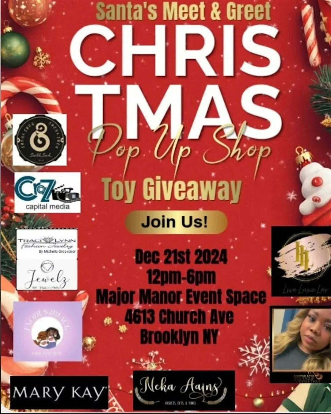 Vendors Wanted : Kids Christmas Party & Toys Giveaway with Santa! – Brooklyn, NY