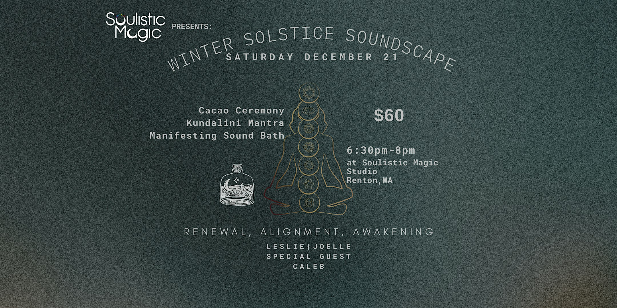 WINTER SOLSTICE SOUNDSCAPE (Kundalini Mantra+Cacao Ceremony+Soundbath) – Renton, WA