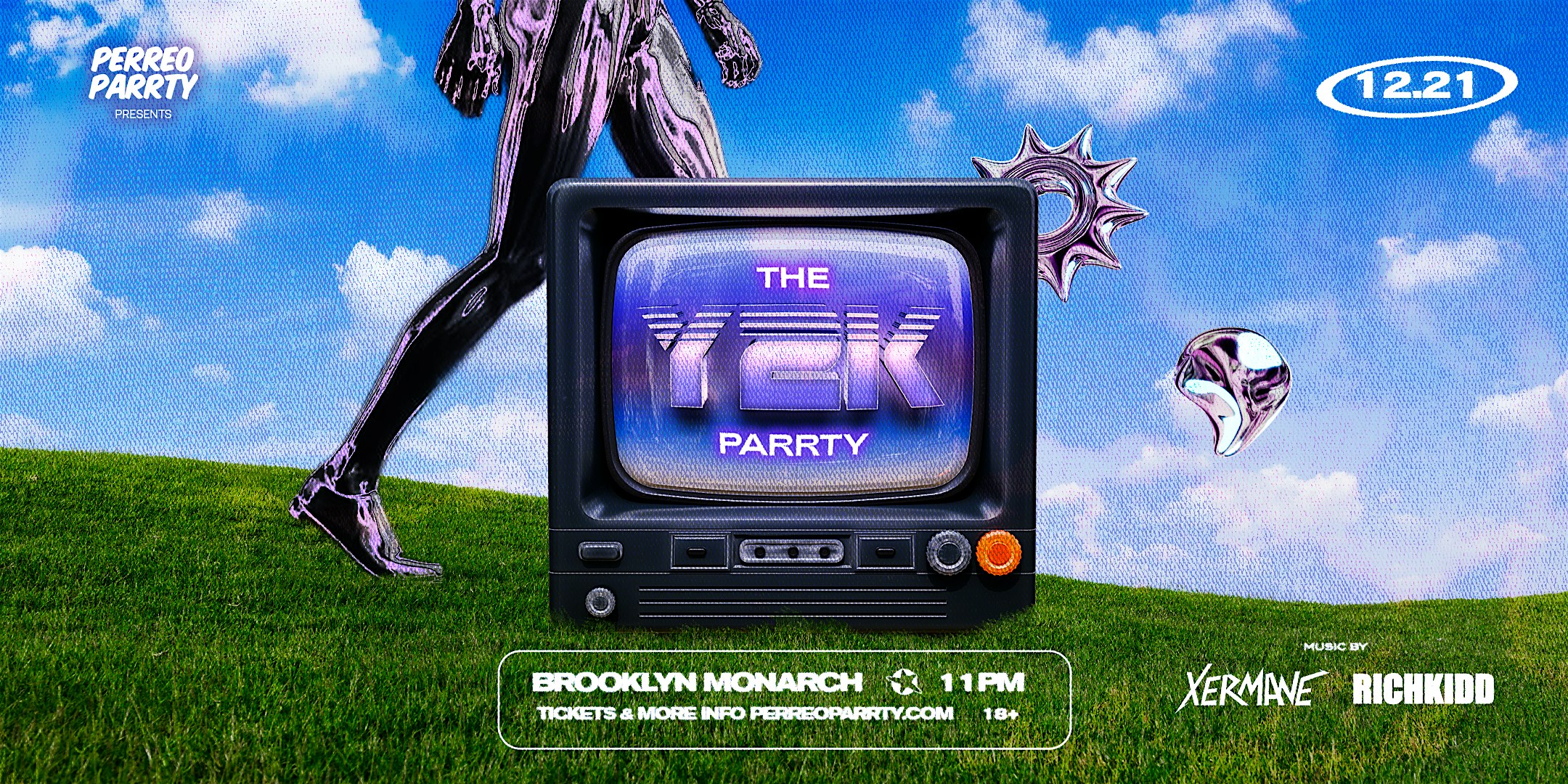 THE Y2K Parrty – Brooklyn Warehouse Dance Party | 18+ – Brooklyn, NY