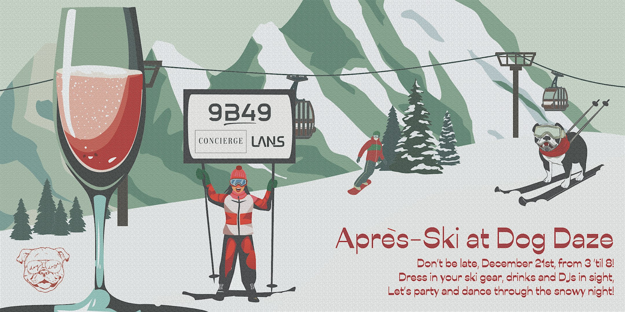 APRÉS-SKI AT DOG DAZE (12/21) – Washington, DC