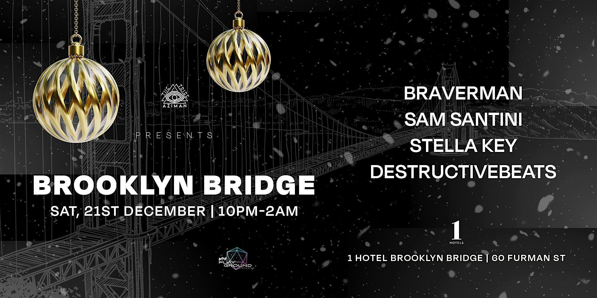 One Hotel Brooklyn Bridge Indoor House Music Holiday Party – Brooklyn, NY