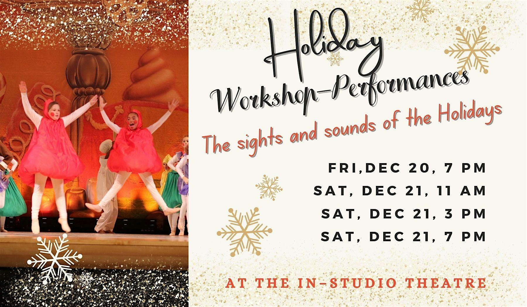 2024 Holiday Workshop–Performance, Sat , Dec 21, 3 pm – Dover, DE