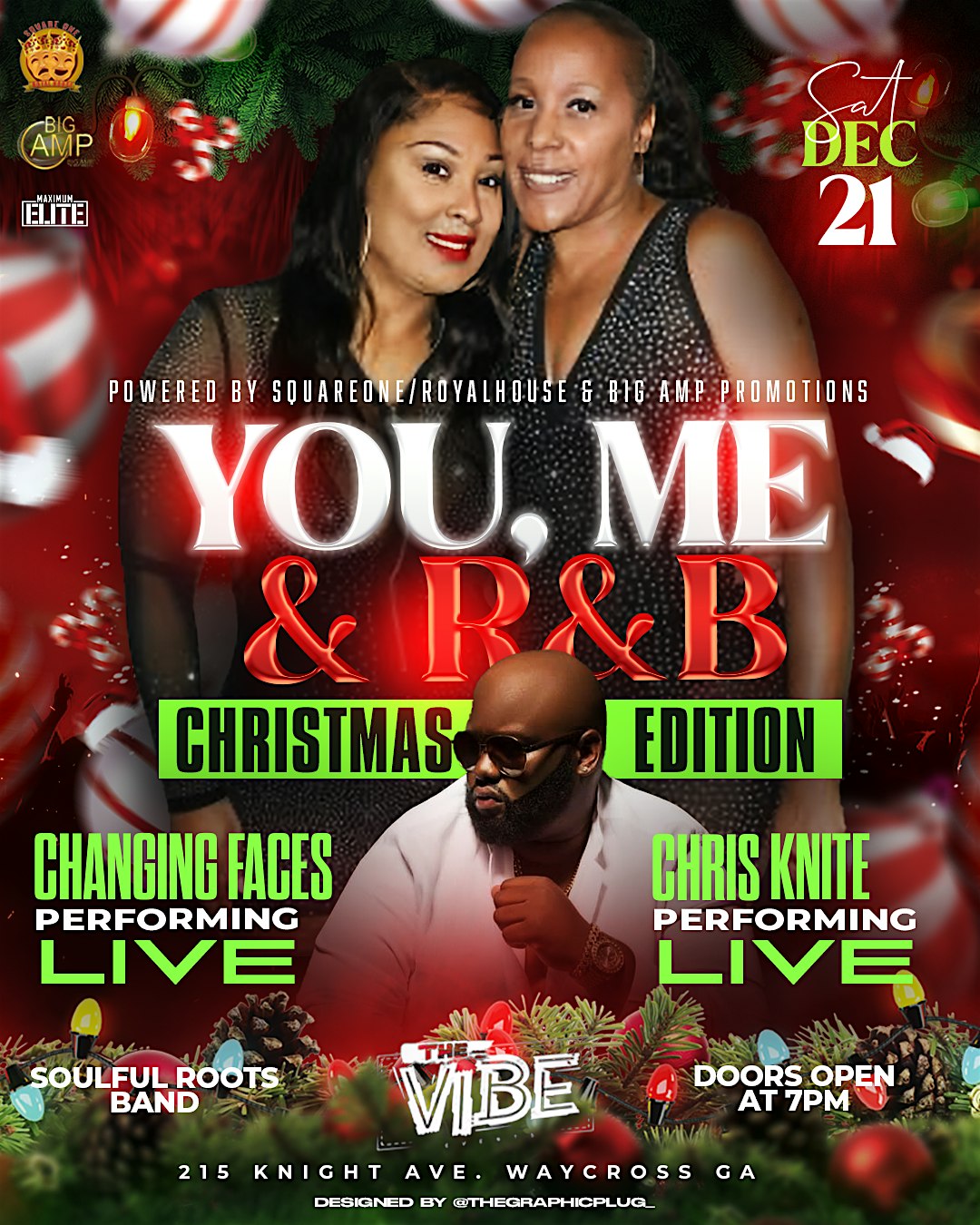 YOU,ME & RNB/CHANGING FACES PERFORMING LIVE – Waycross, GA