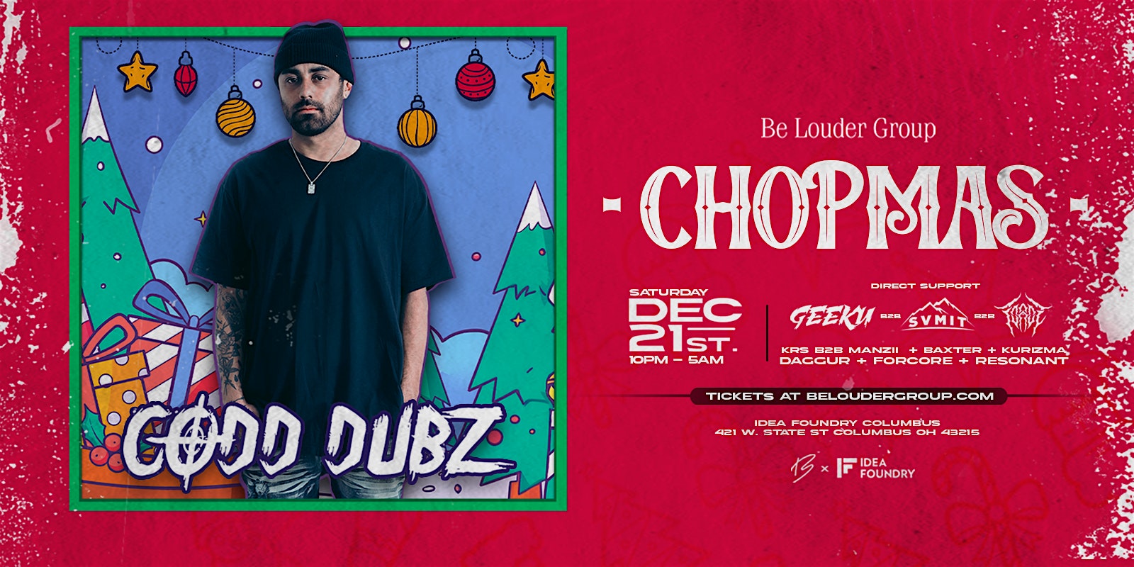 CHOPMAS with CODD DUBZ – Columbus, OH