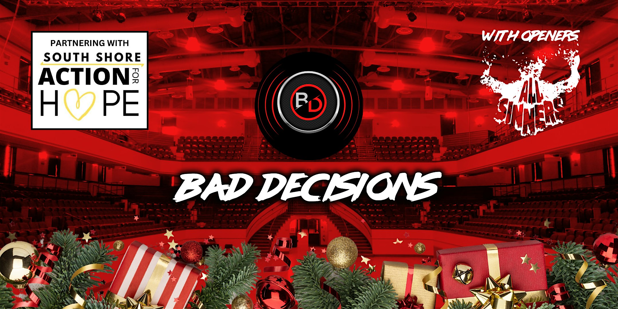 Bad Decisions Christmas Extravaganza – Plymouth, MA