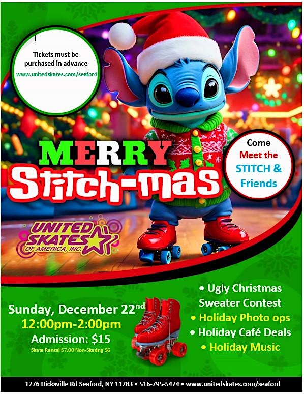 Stitch’s Skate-mas – Seaford, NY