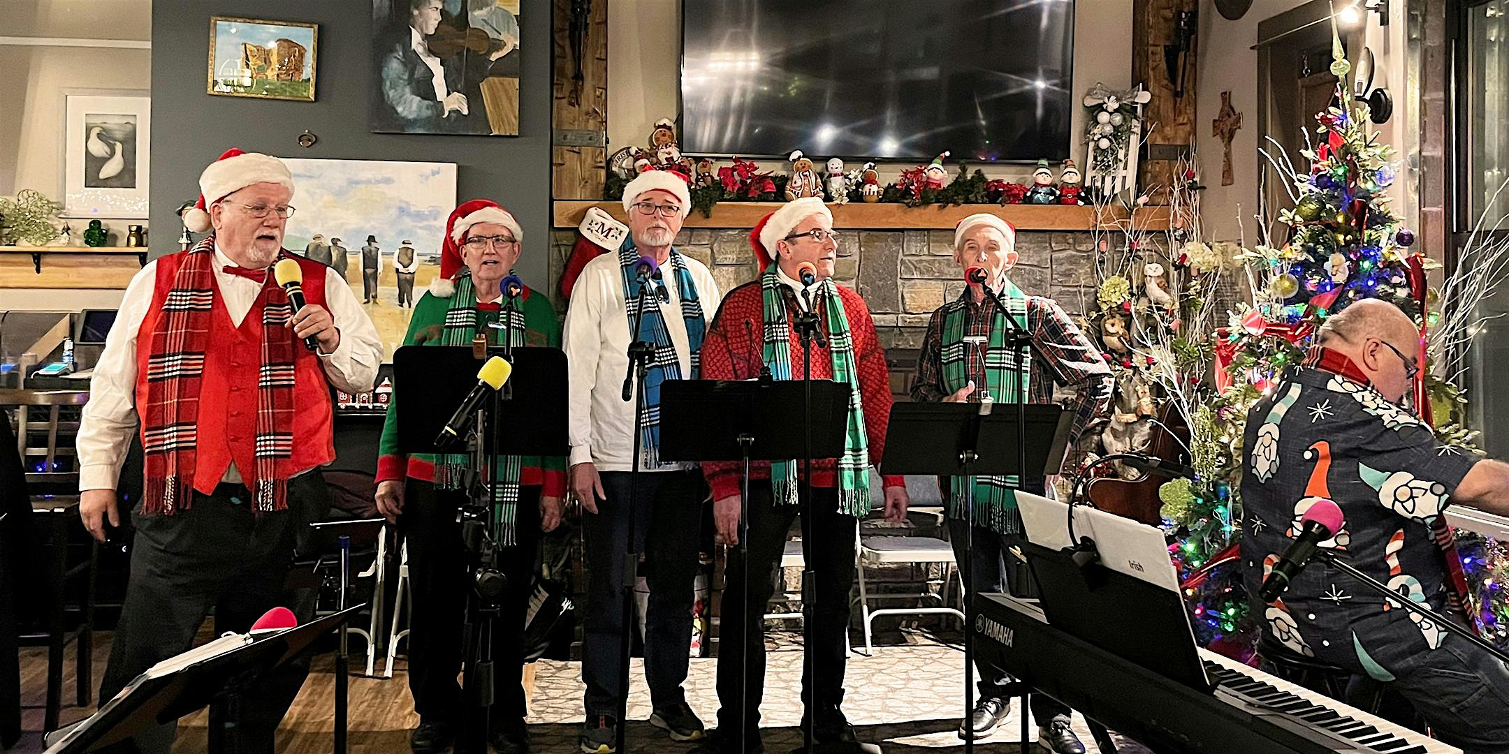 Tavern Carolers Dinner – December 22 with Santa – West Springfield, MA