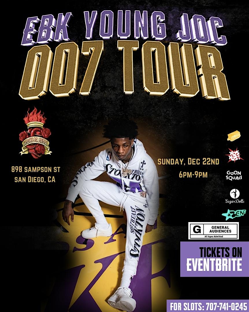 EBK Young Joc Live San Diego – San Diego, CA