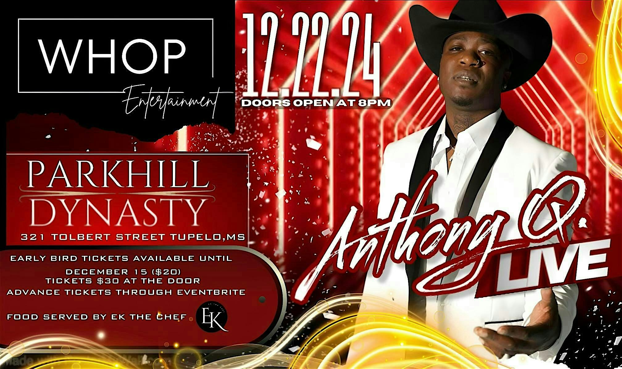 Anthony Q Live – Tupelo, MS