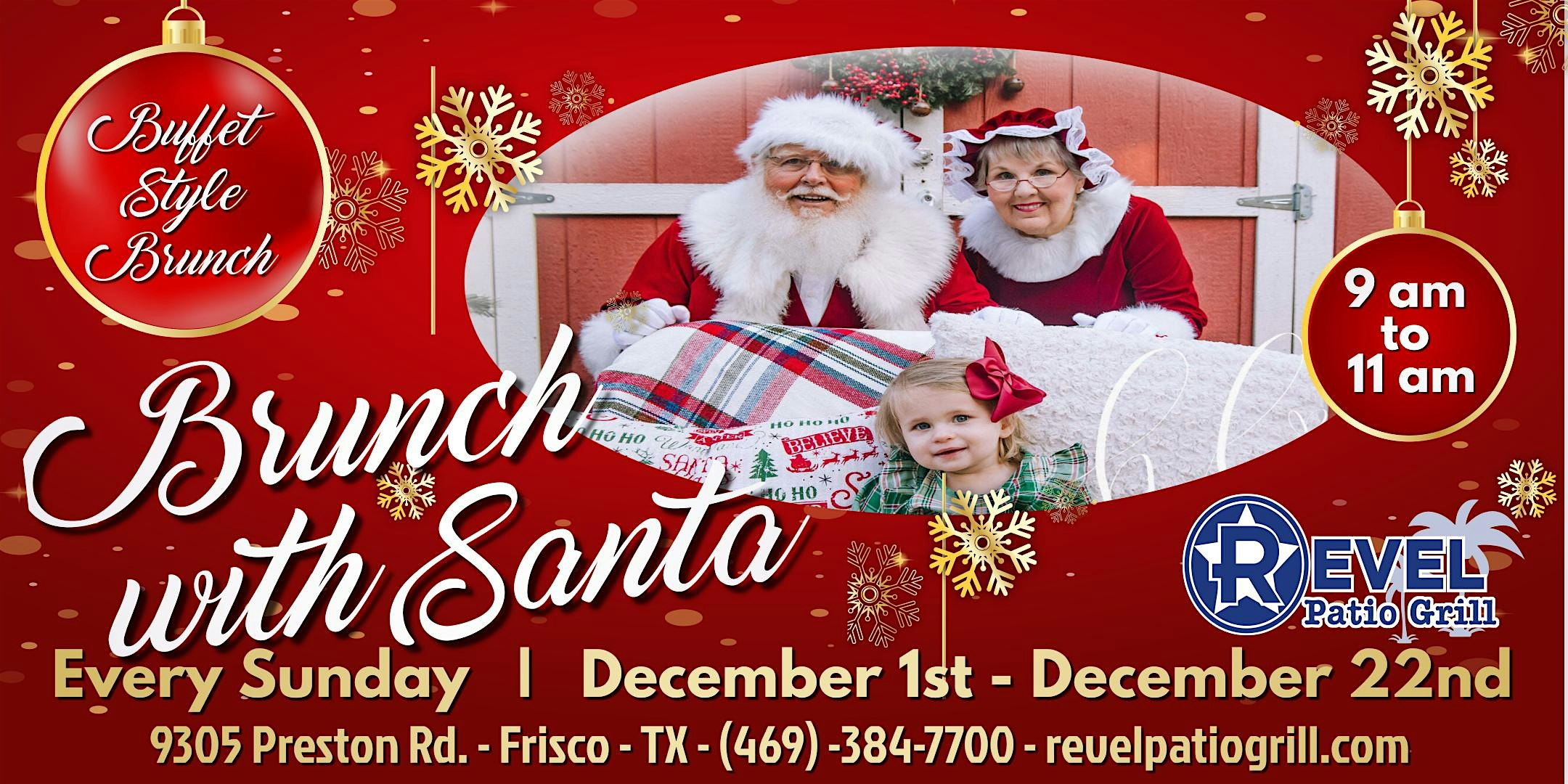 Brunch with Santa Claus! – Frisco, TX