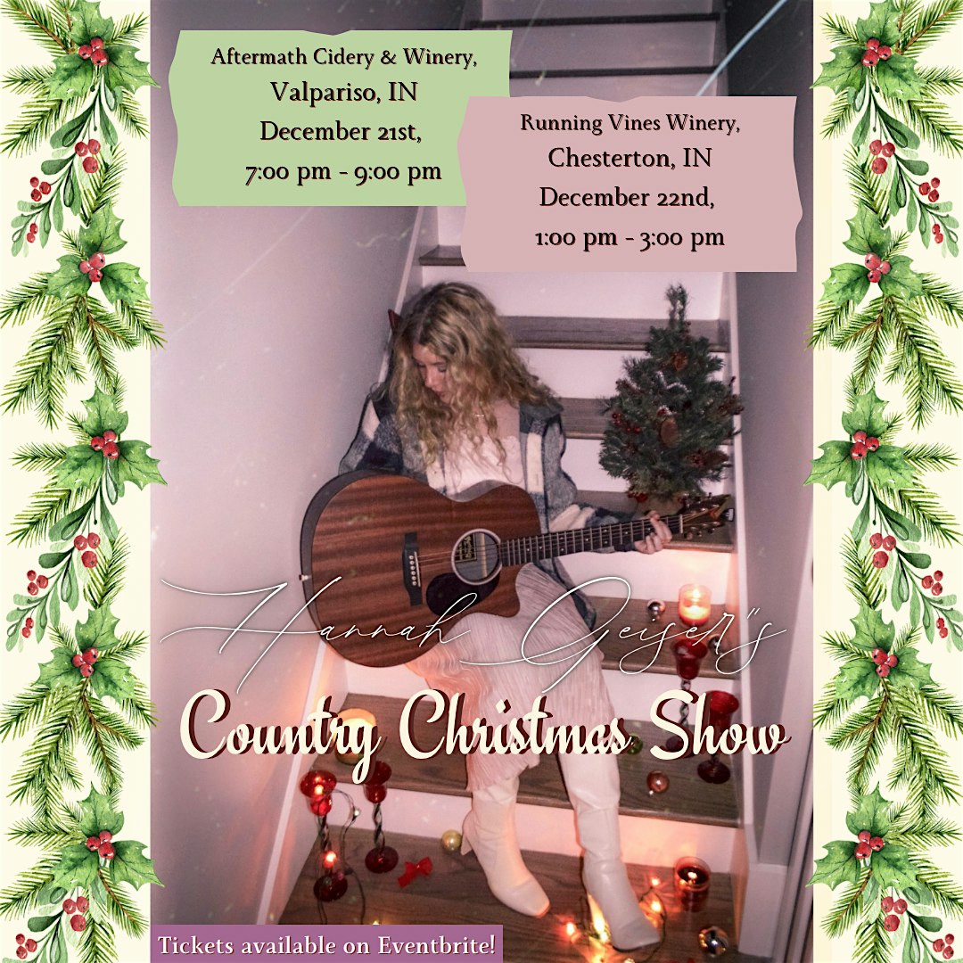 Hannah Geiser’s Country Christmas Running Vines – Chesterton, IN