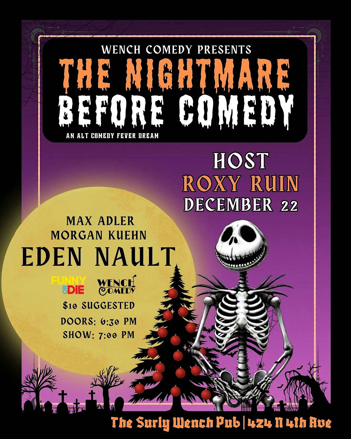 The Nightmare Before Comedy – Tucson, AZ