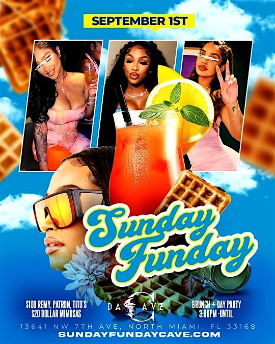 Sunday Funday: Crush R&B @ Da Cave Sunday Dec. 22nd – North Miami, FL