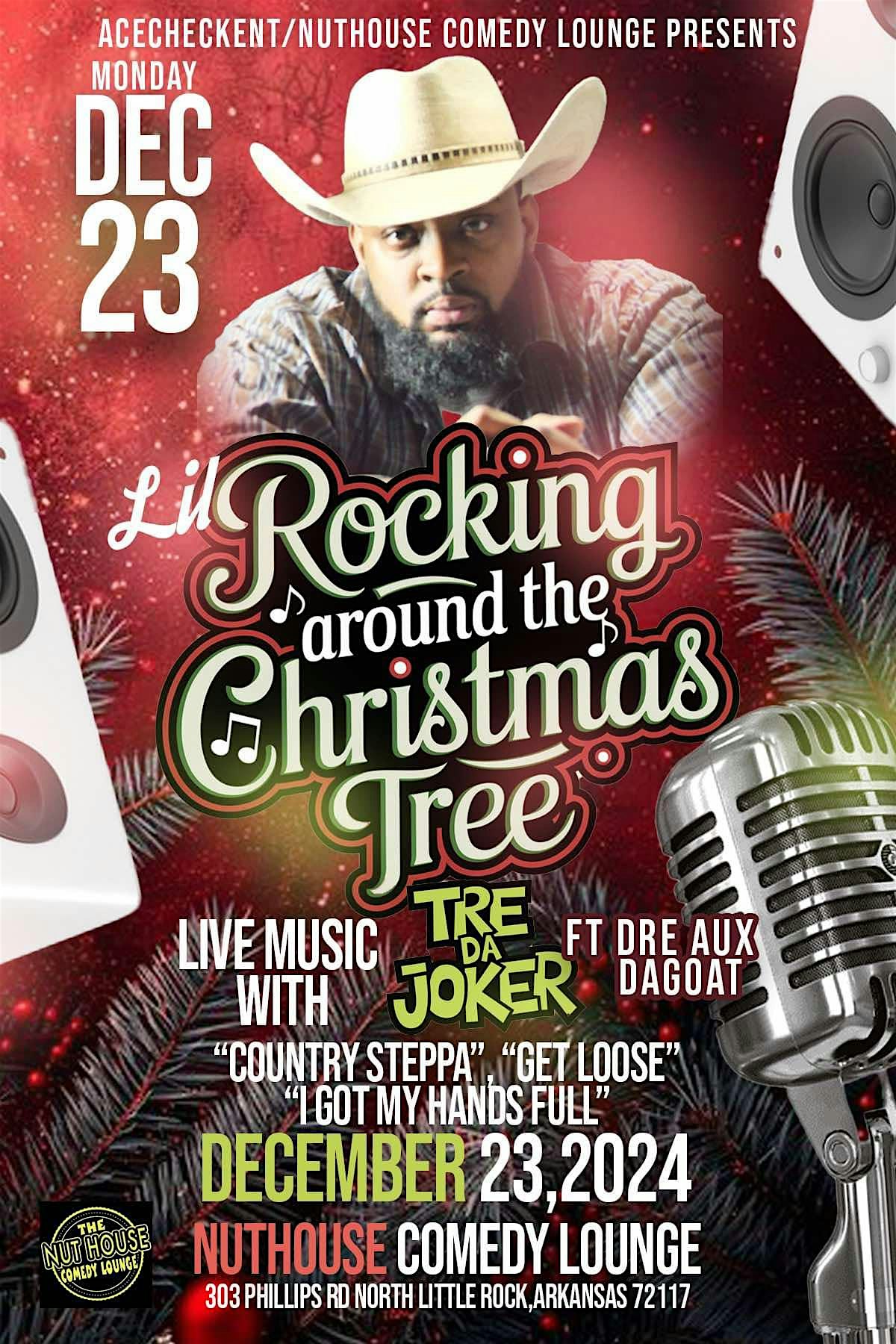 ROCKING AROUND THE CHRISTMAS TREE – North Little Rock, AR