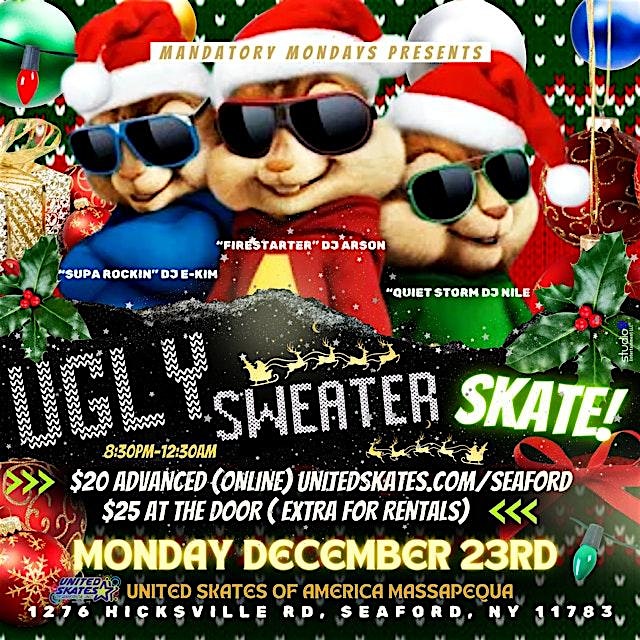 Adult Ugly Christmas Sweater Party – Seaford, NY