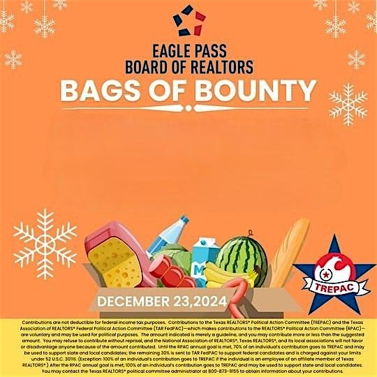 Eagle Pass TREPAC Bags of Bounty – Eagle Pass, TX