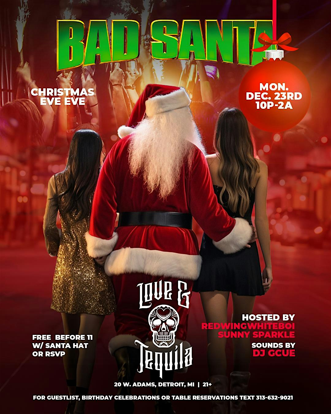 BAD SANTA – Detroit, MI