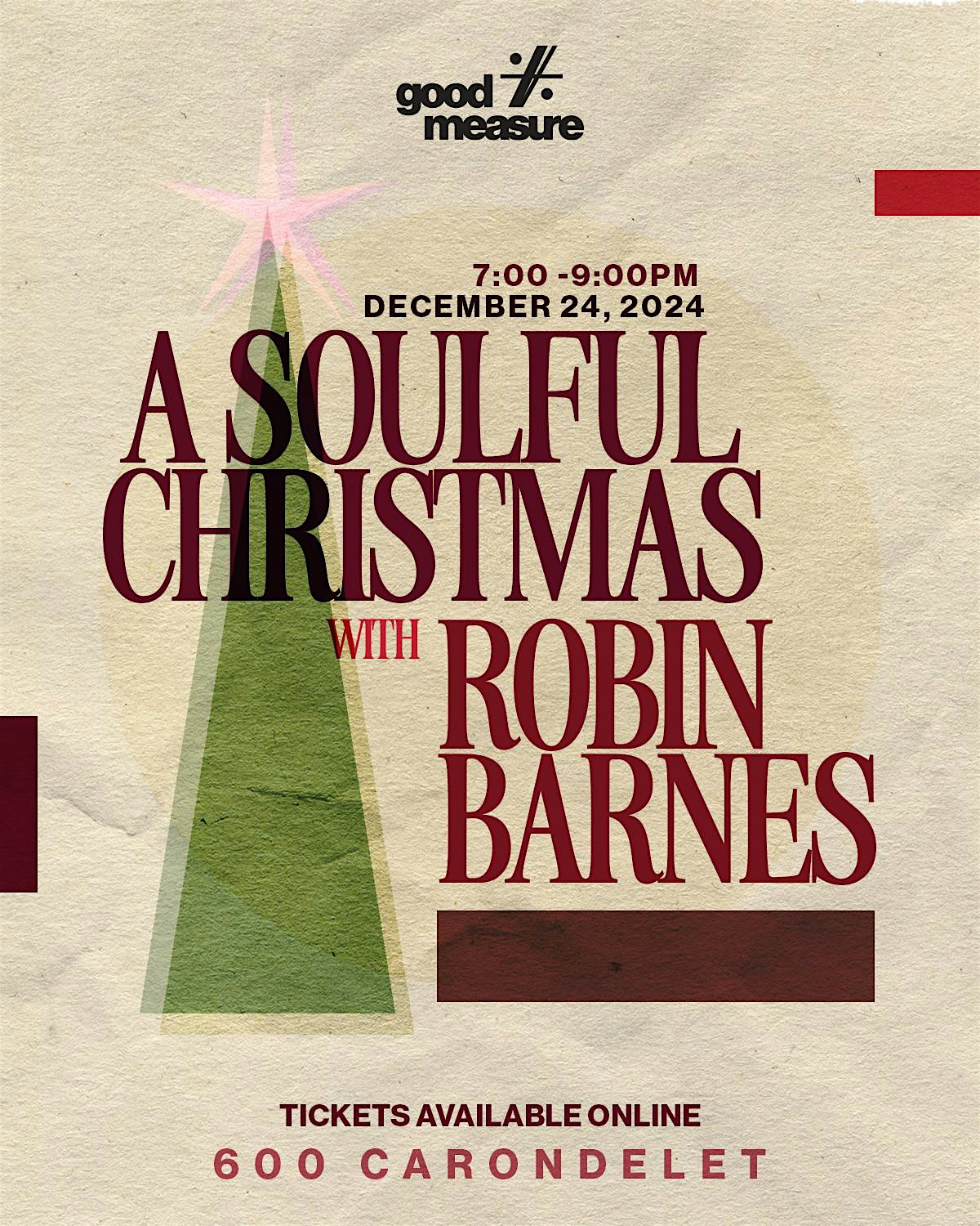 Soulful Christmas: Robin Barnes & Friends – New Orleans, LA