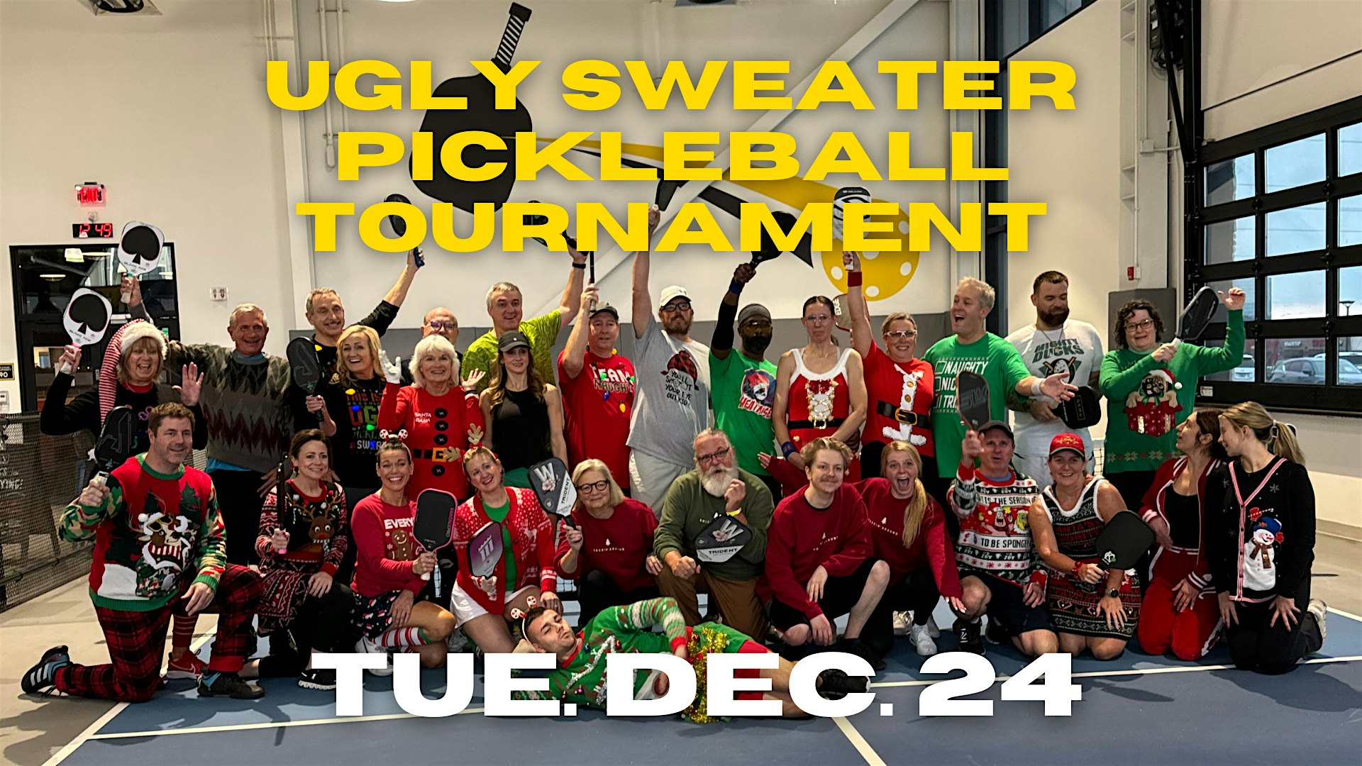 Ugly Sweater Pickleball Tournament – Overland Park, KS