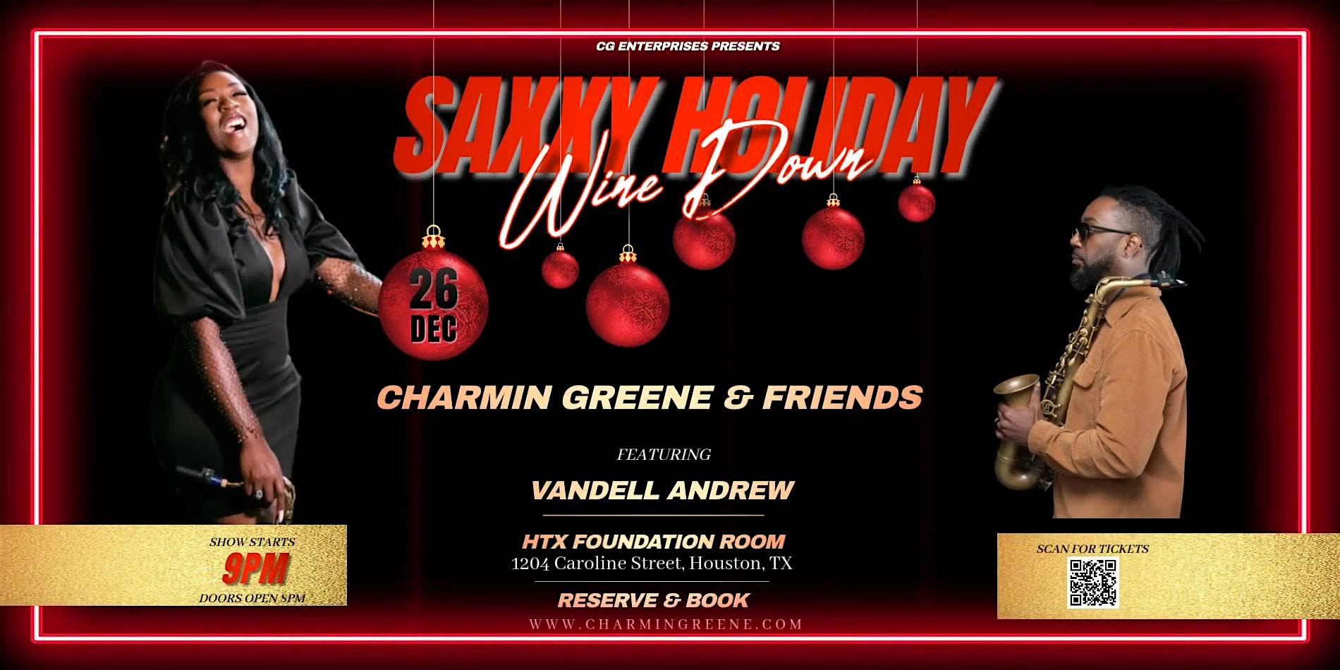 Saxxy Holiday Wine Down – Houston, TX