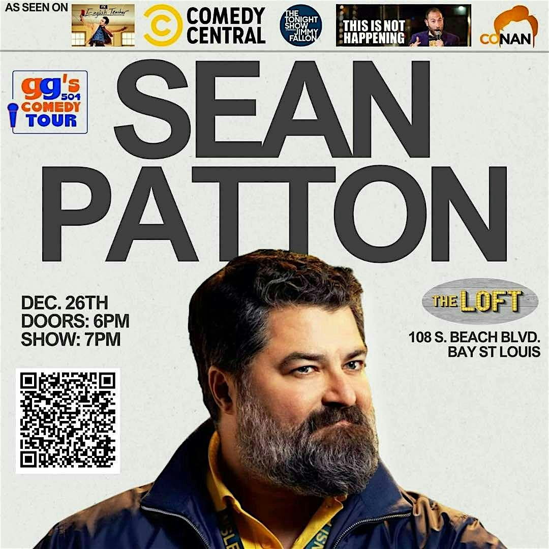 SEAN PATTON at The Loft in BSL December 26 $20 – Bay St. Louis, MS