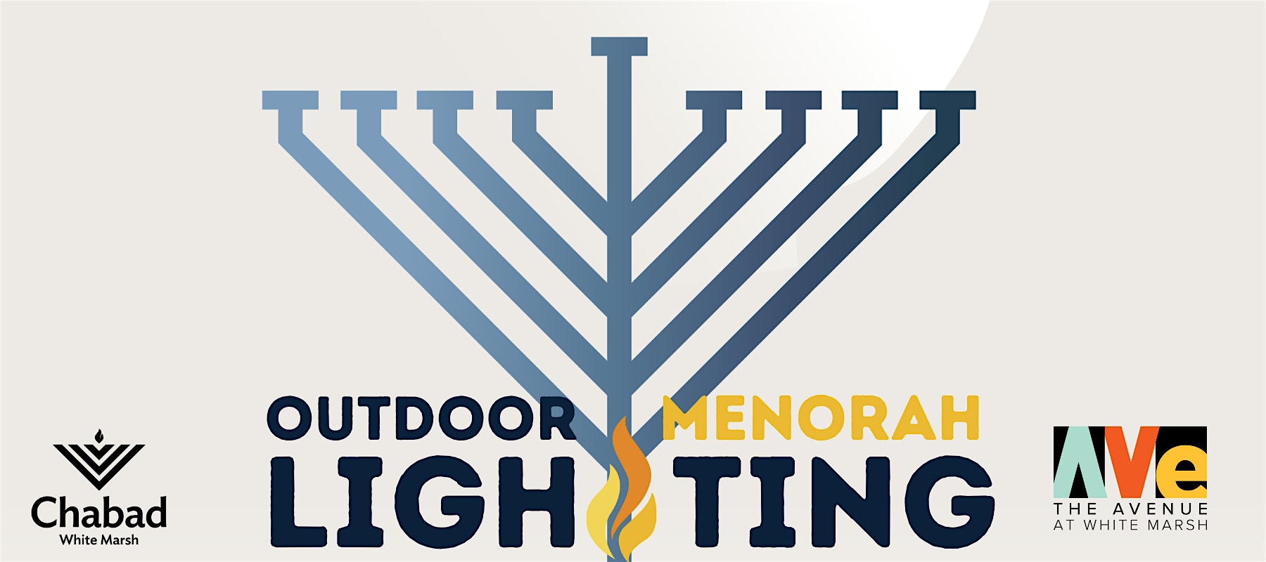 Outdoor Menorah Lighting @ The Avenue – Baltimore, MD