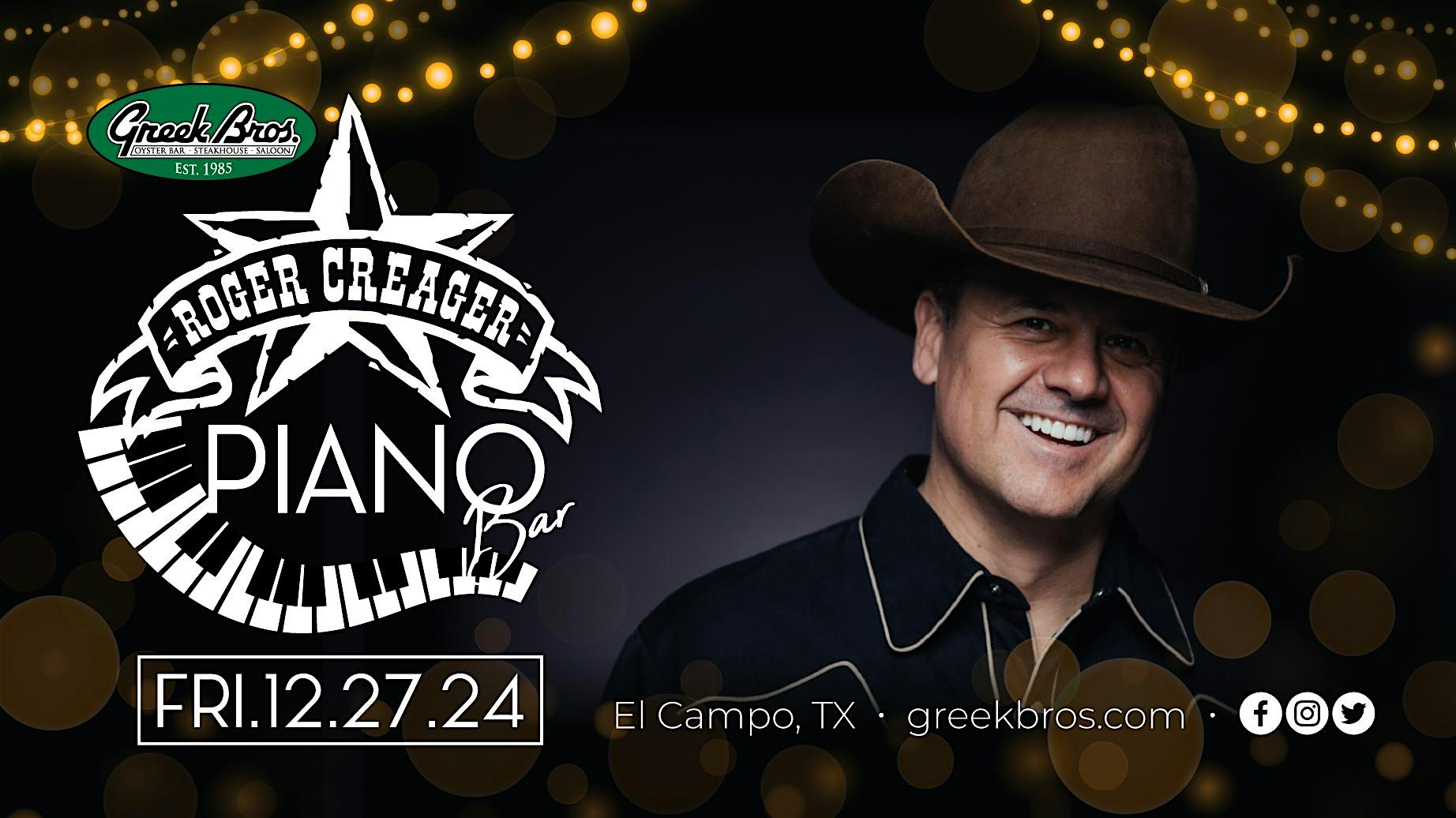 Roger Creager – El Campo, TX