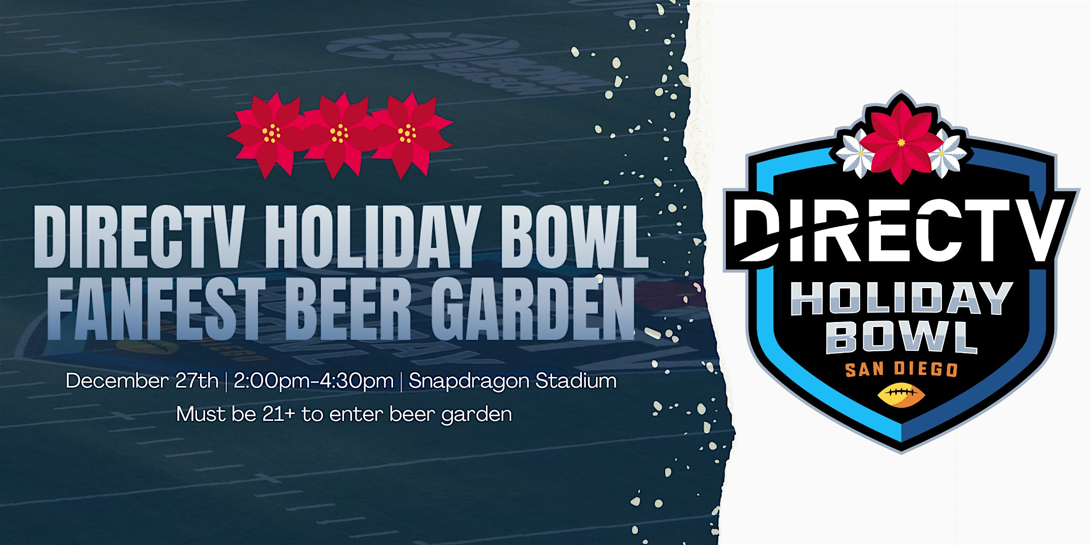 DIRECTV Holiday Bowl FanFest Beer Garden Wristband – San Diego, CA