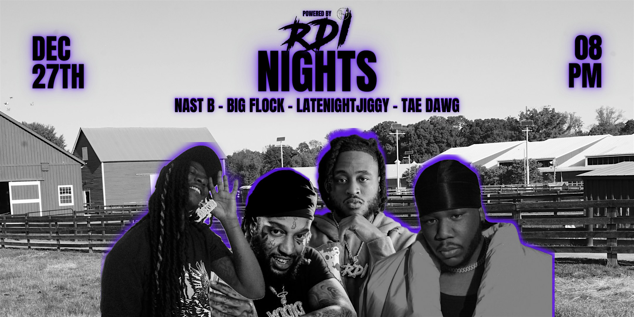 RDI Nights ft. Big Flock, LateNightJiggy, and Tae Dawg – Rockville, MD