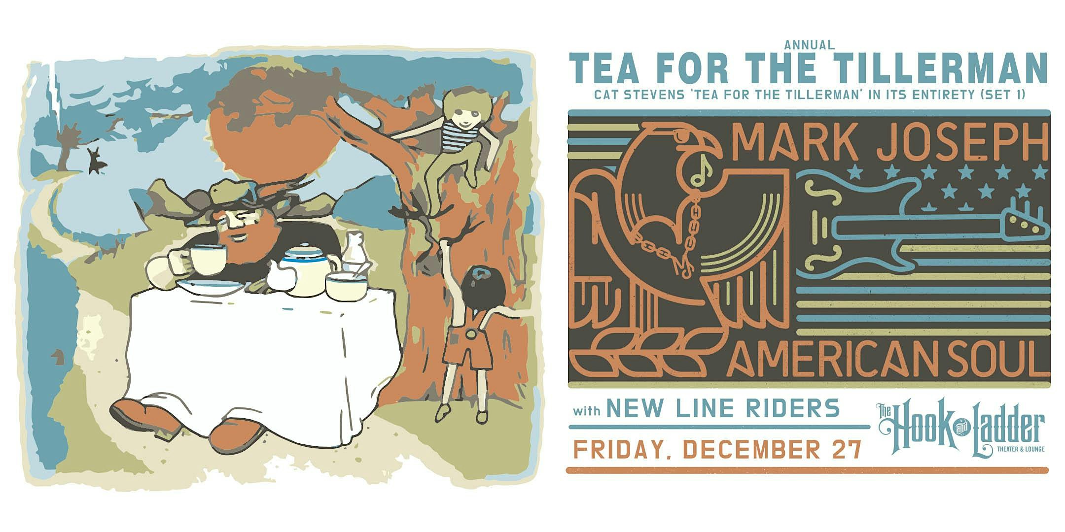 Mark Joseph’s Annual Tea For The Tillerman Concert w/ guest New Line Riders – Minneapolis, MN