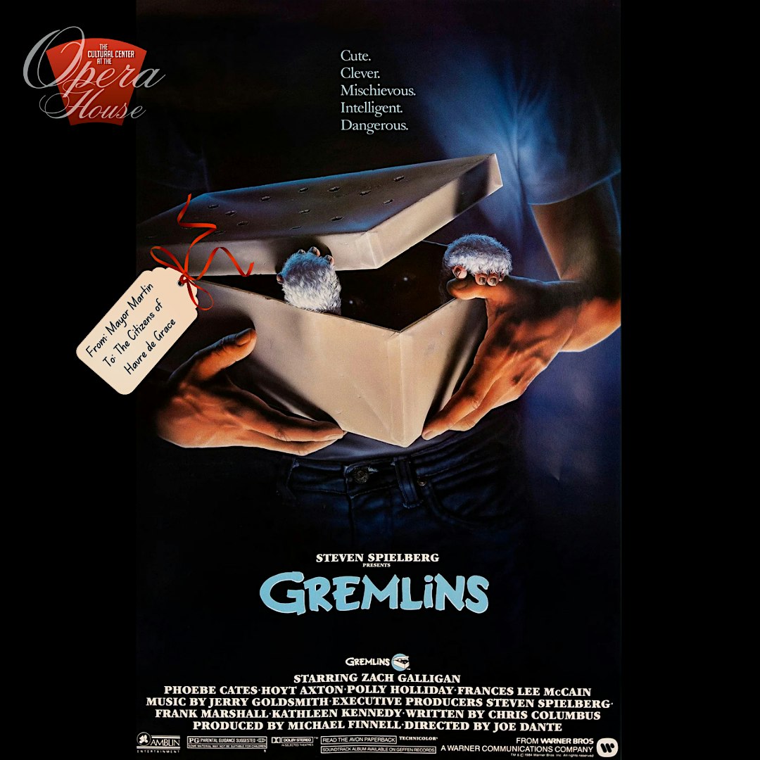 The Mayor’s Pick 2024 Holiday Film Party: Gremlins – Havre de Grace, MD